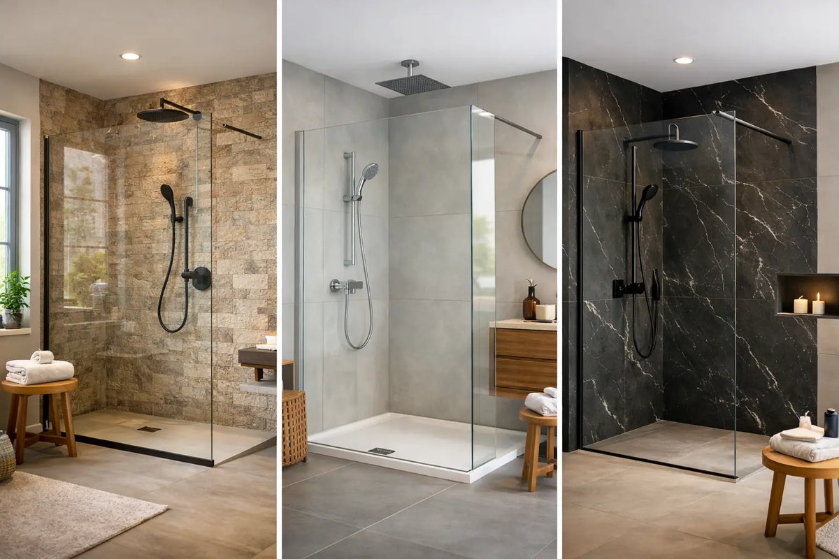 Welche Walk-in-Dusche passt zu Ihrem Bad?