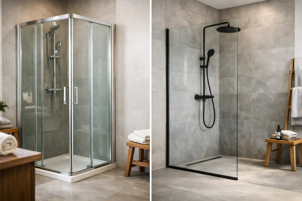 Barrierearme Dusche mit Glaswand planen | LYKONEA