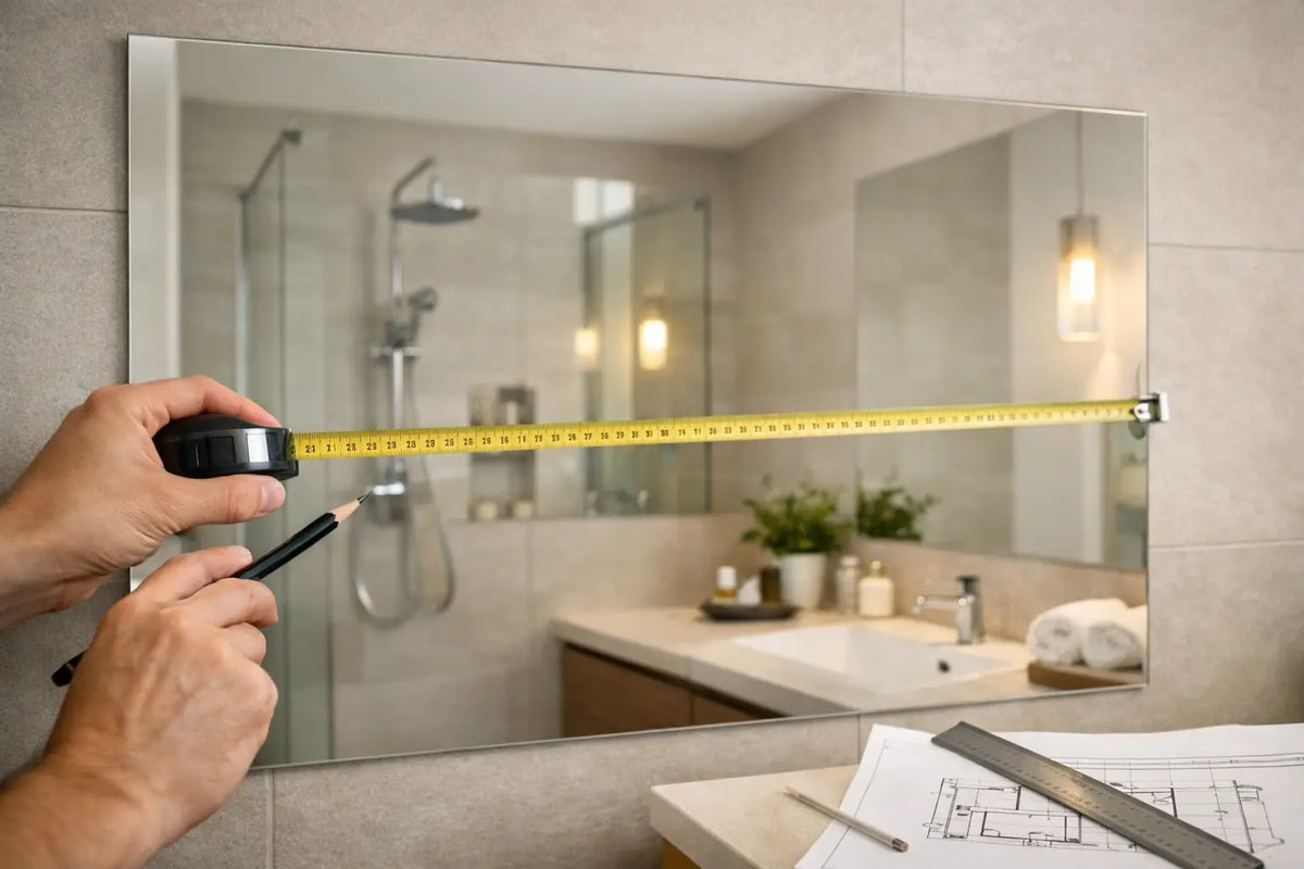 Spiegel nach Maß im Badezimmer planen