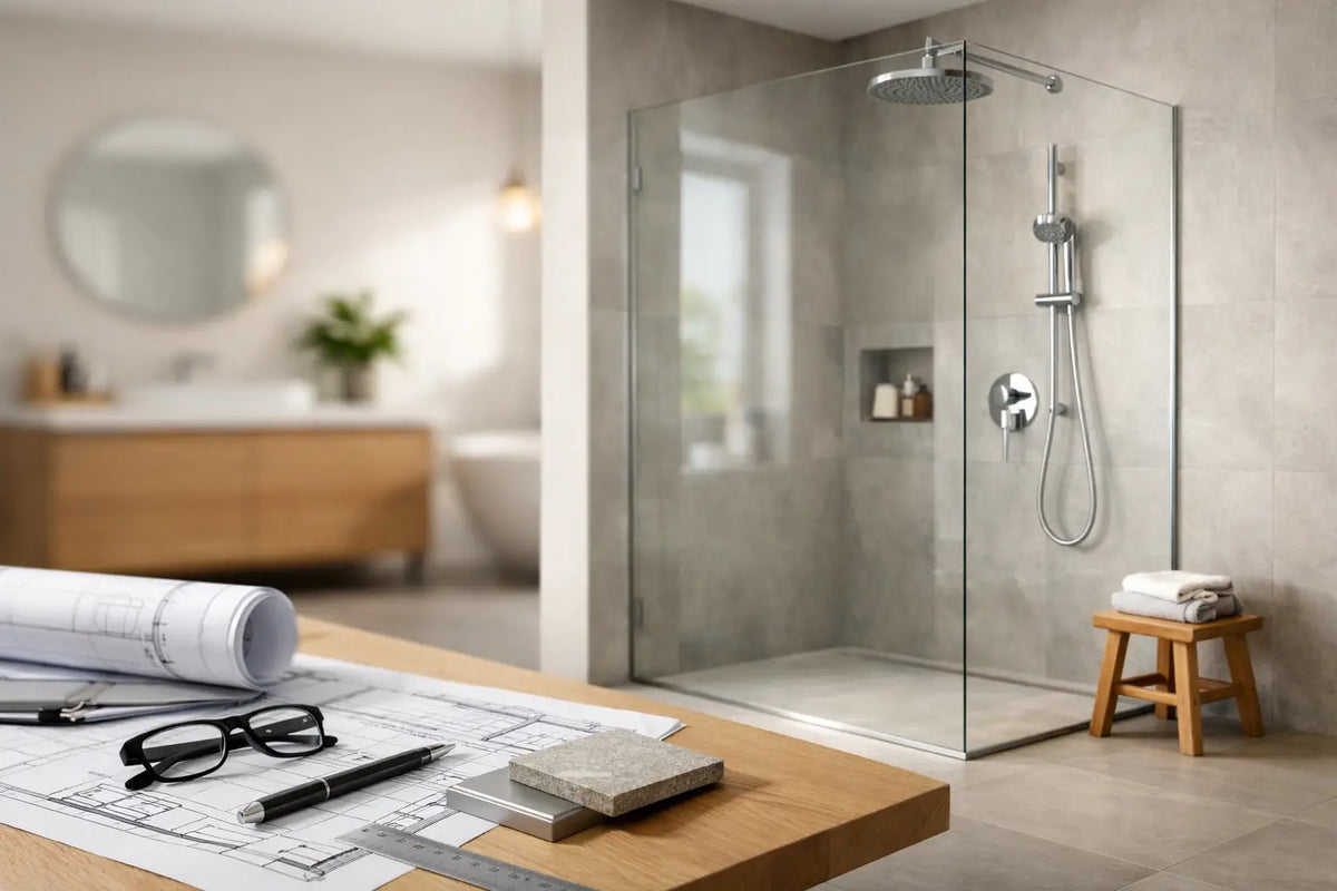 Walk-in Dusche aus Glas richtig planen