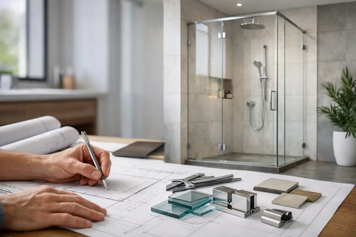 # Ganzglasdusche nach Maß planen | Premium Glasduschen | LYKONEA